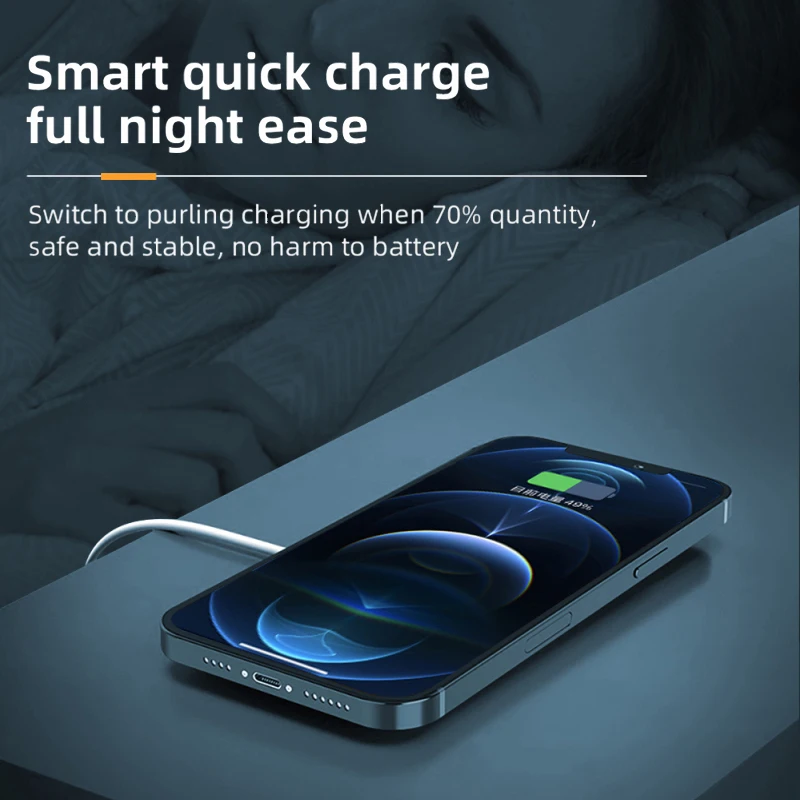 

Wireless Charger For IPhone 12 Pro Max Mini Magnetic Fast Charger For IPhone 11 Qi Wireless Charger For Huawei Xiaomi