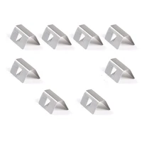 8pcs car wind rain deflector clips replacements for heko g3 sned clip wind deflectors stainless steel retaining clips car parts
