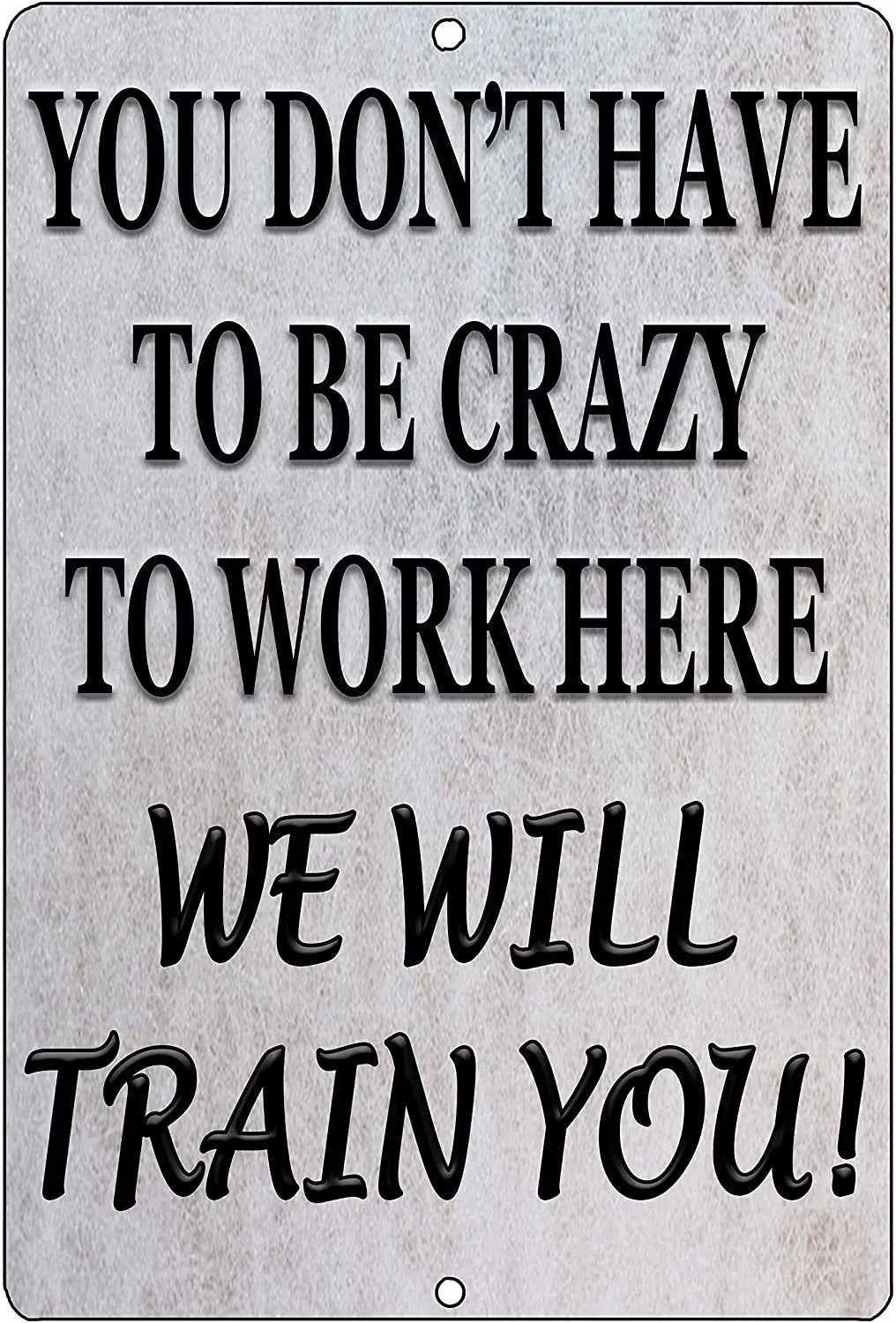 

Funny Work Office Retail Tin Signs Vintage Hunting Custom Metal Signs Outdoor Farm