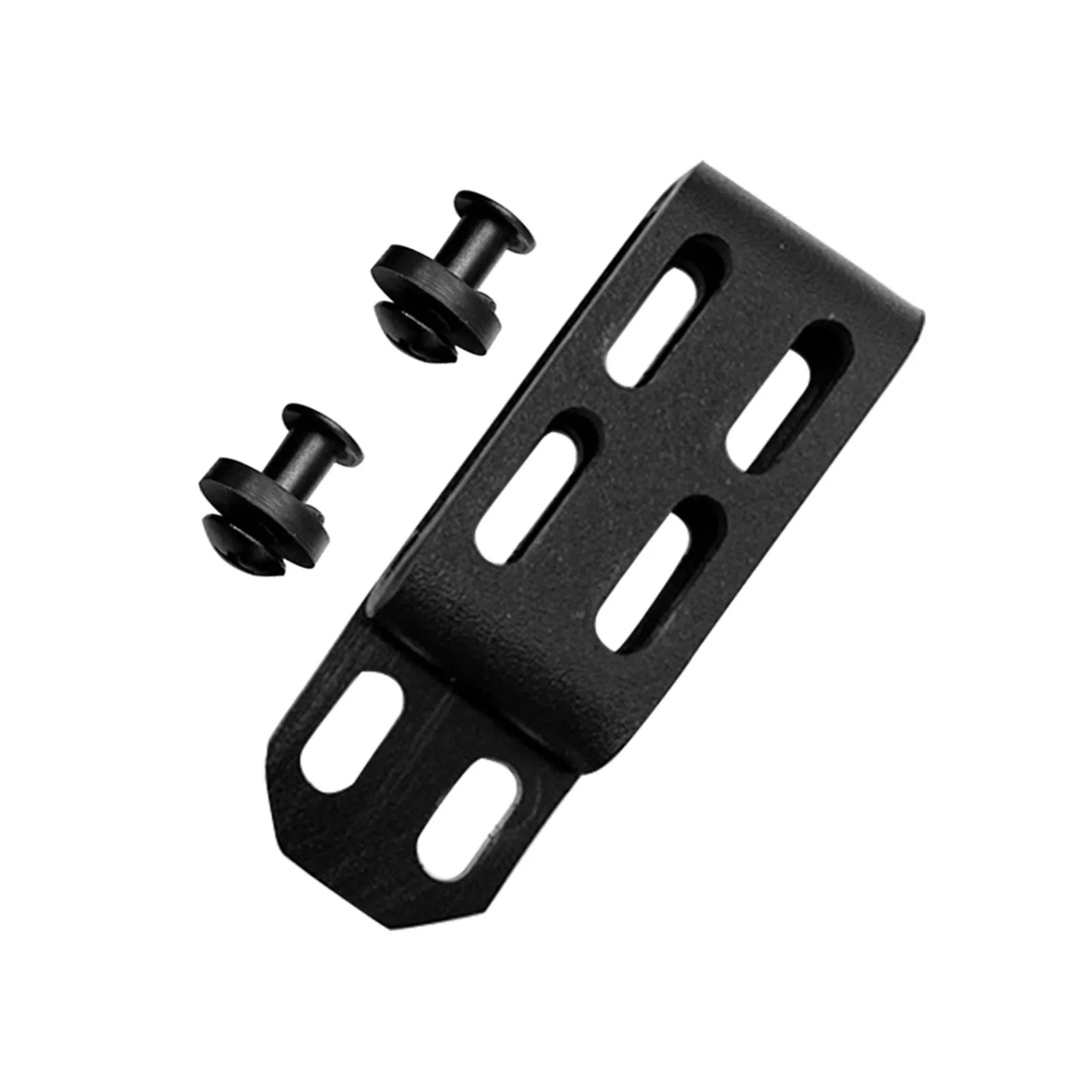 

Black Kydex C-Clip Tool With Screws Accessories Shell Small External Back Clip Buckle Waist Hanging For K Sheath Practical