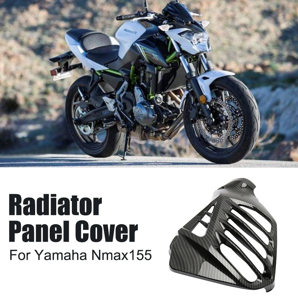 

Grill Guard Replacement Parts Carbon Fiber Grain Black Radiator Panel Cover Protective Easy Install Styling For Yamaha Nmax155