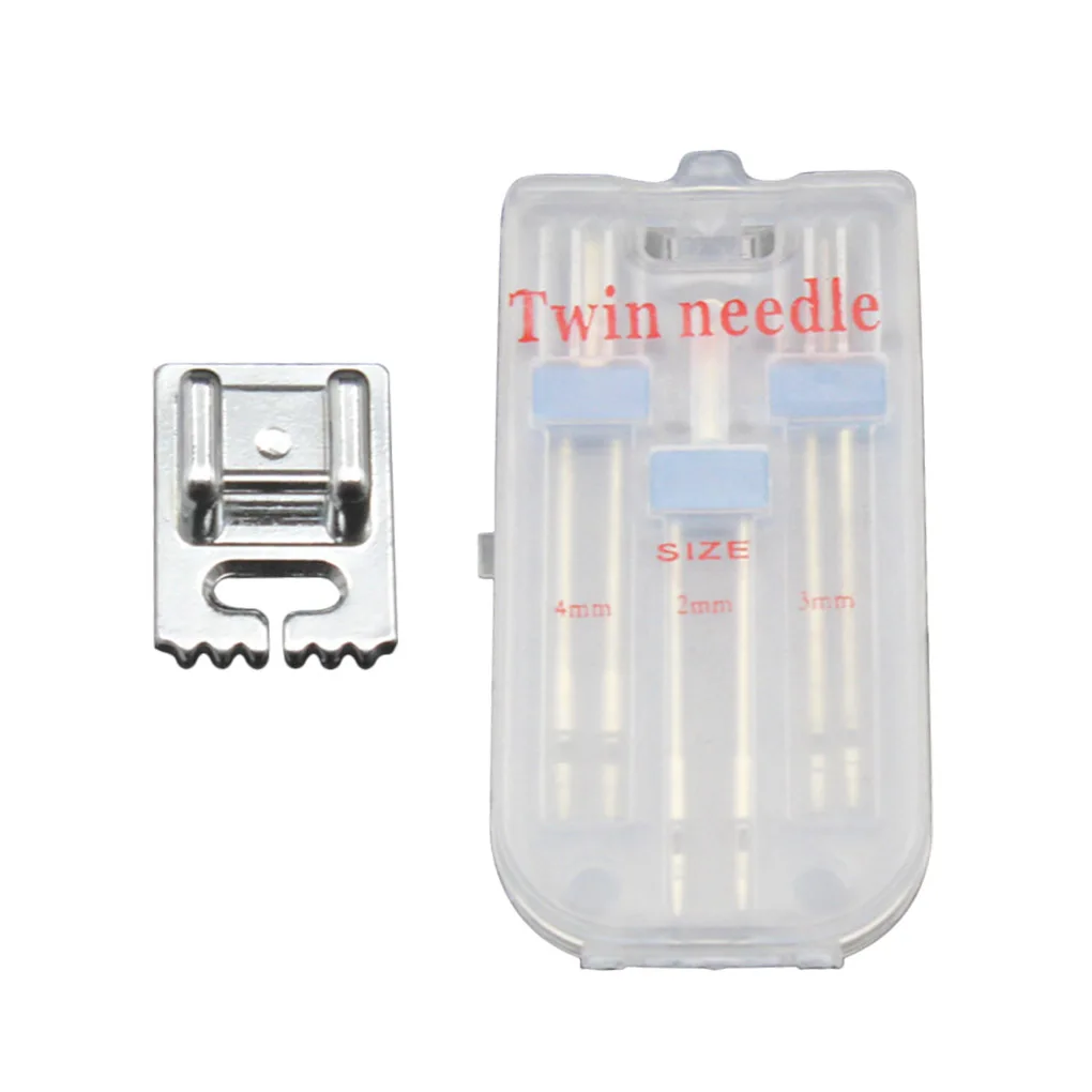 

3 шт., двойная прижимная лапка для машинной стрейч-машинки, двойная прижимная лапка, двойные иглы, булавки для шитья, инструмент для рукодели...