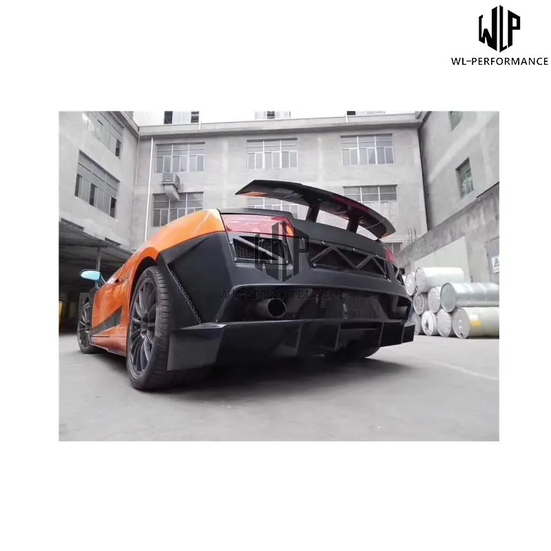 Высококачественный Комплект кузова автомобиля из углеродного волокна спойлер