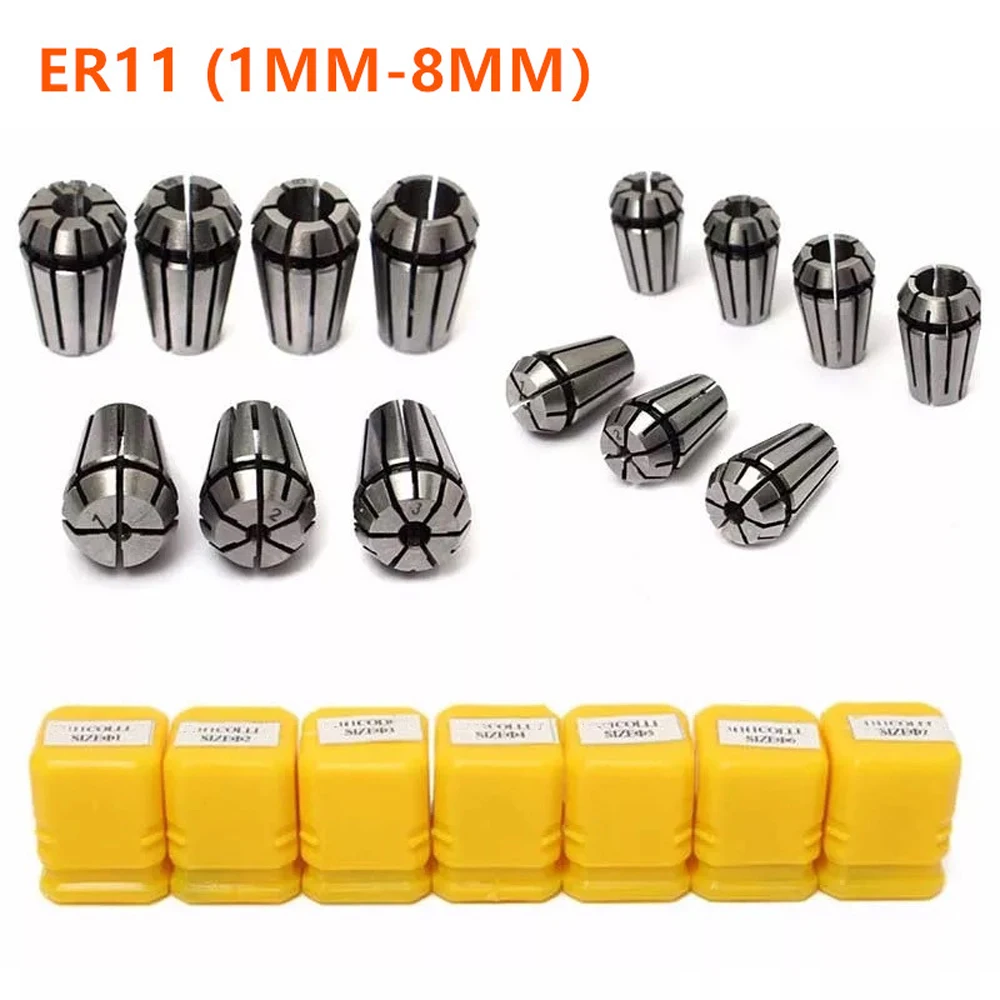 ER11 ER16 ER20 ER25 ER32 1 шт. Весна цанговый патрон точность 0 008 мм Для CNC фрезерного