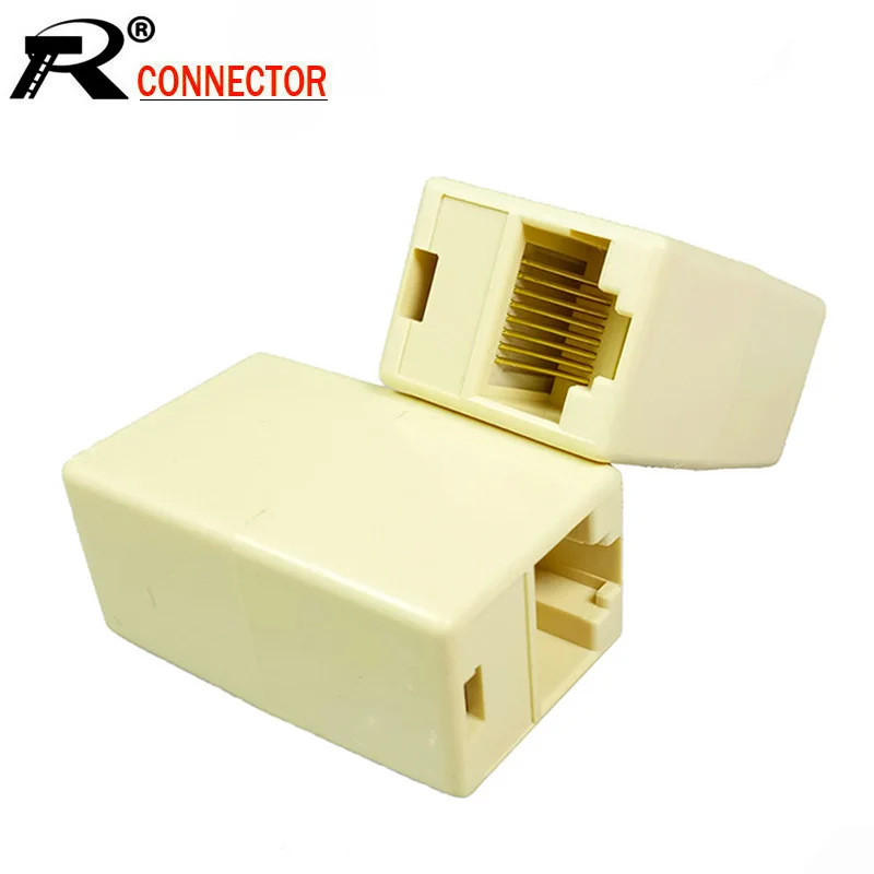 20 шт./лот Newtwork Ethernet Lan кабель соединитель RJ45 CAT 5 5E удлинитель адаптер заводской