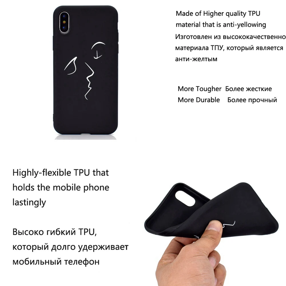 2019 Soft Silicone Case for iPhone 11 Pro Max XR 7 XS MAX X 8 6 6S Plus Cute Love Heart Phone Funda For Coque |