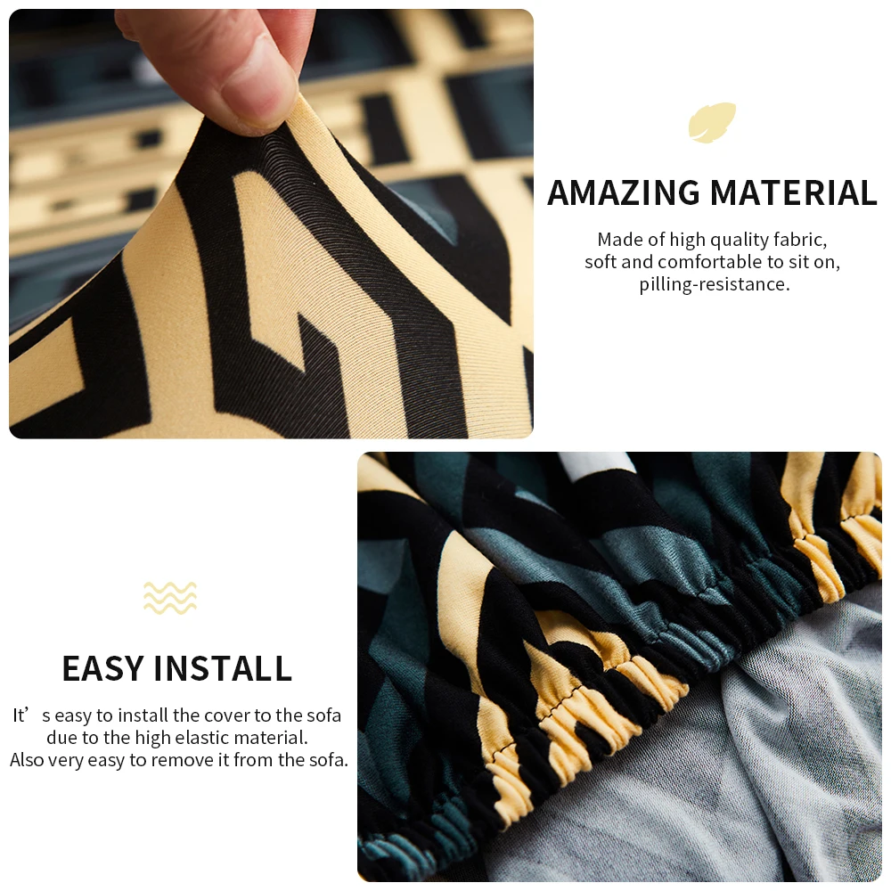 1/2/3/4 местный современный спандекс диван крышка высокая эластичность моющаяся