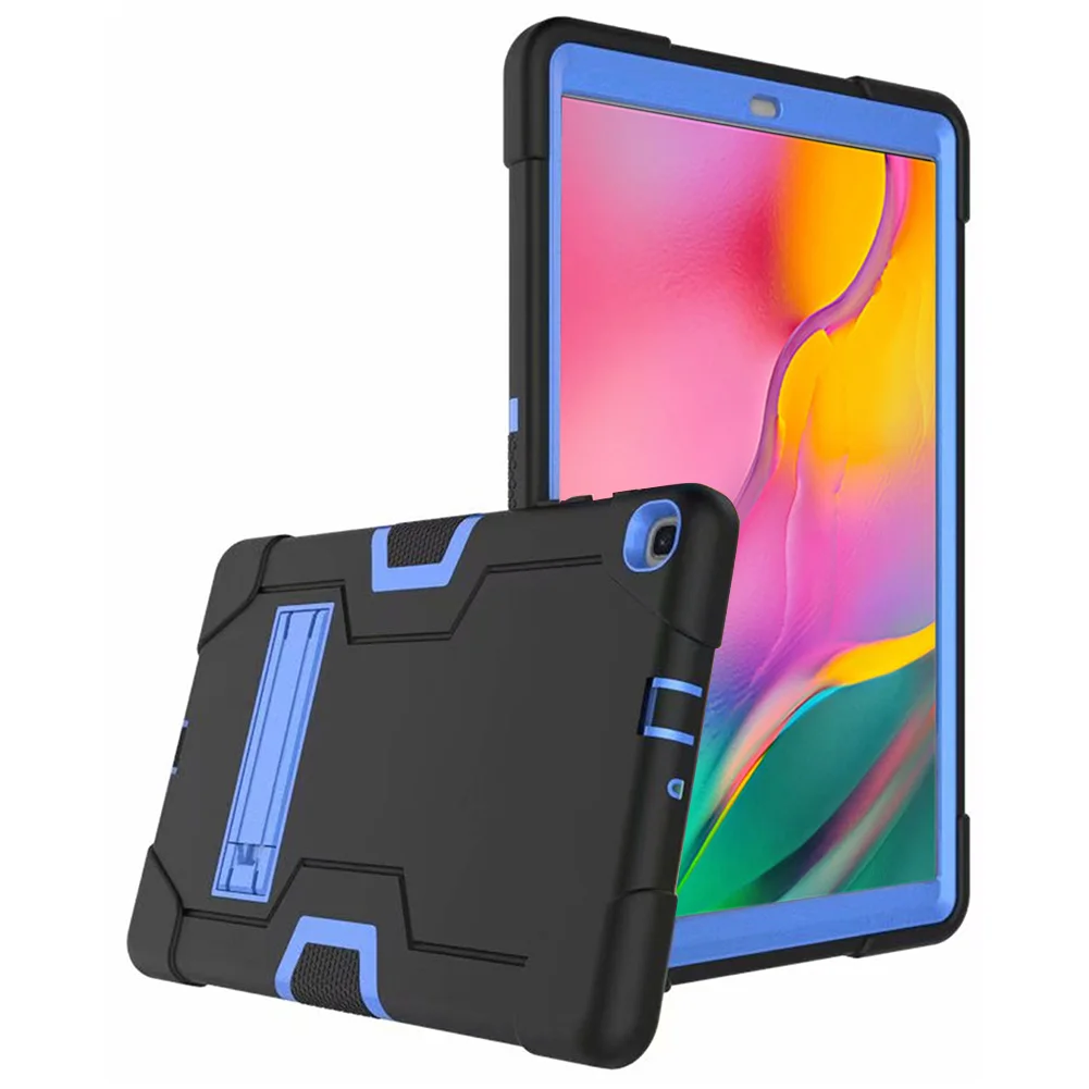 Силиконовый + PC жесткий чехол подставка для Samsung Galaxy Tab A 10 1 2019 T510 T515 SM