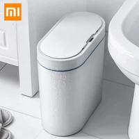 xiaomi mijia smart sensor trash can usb rechargeable sensor trash can automatic household bathroom kitchen waterproof sensor bin