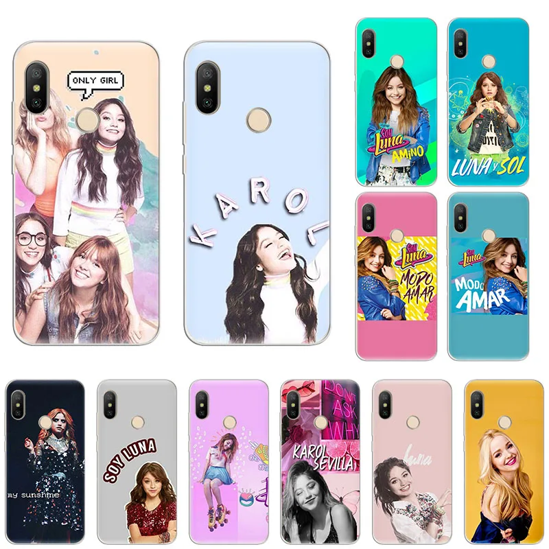 Мягкий силиконовый чехол для телефона с милой девушкой Soy Luna Xiaomi Mi Note10 9T CC9 9 8 A3 Lite