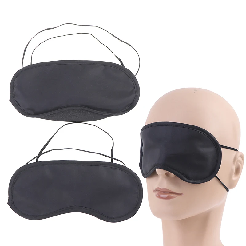

1/5/10Pc Black Comfortable Sleep Eye Mask Shade Cover Blindfold Night Sleeping Eyepatch For Sleeping Care