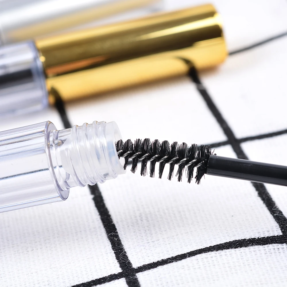 Пустая черная туба с расческой для ресниц тушь Крем-флакон контейнер хранения