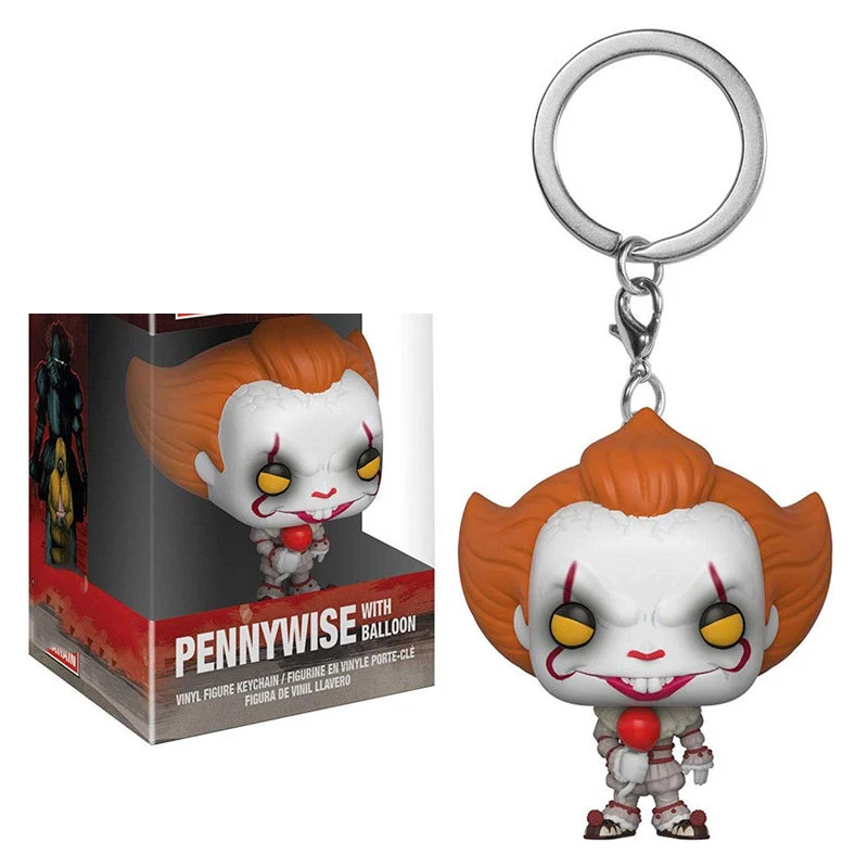 FUNKO Новый это Джокера крик призрак уход за кожей лица брелок для ключей Чаки