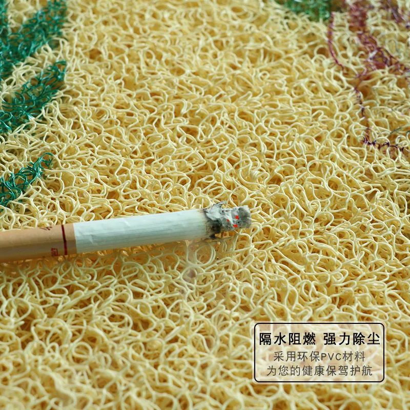 

Door Mat Outdoor Rugs Wet Grass Welcome Foot Non Slip European Entrance Rug Mat Pattern Dark Tapis Chambre Household BF50RU