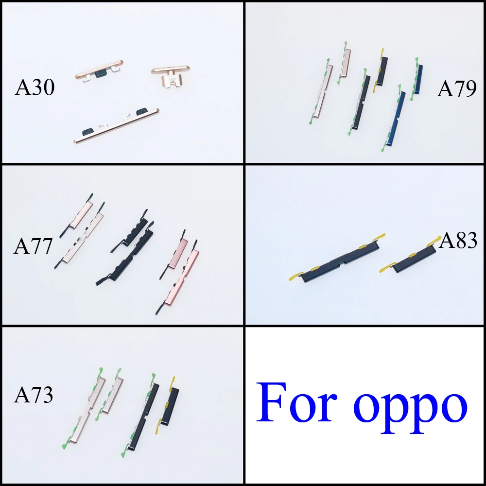 YuXi кнопка включения питания + Кнопка громкости ключ для боковой кнопки Набор OPPO A30