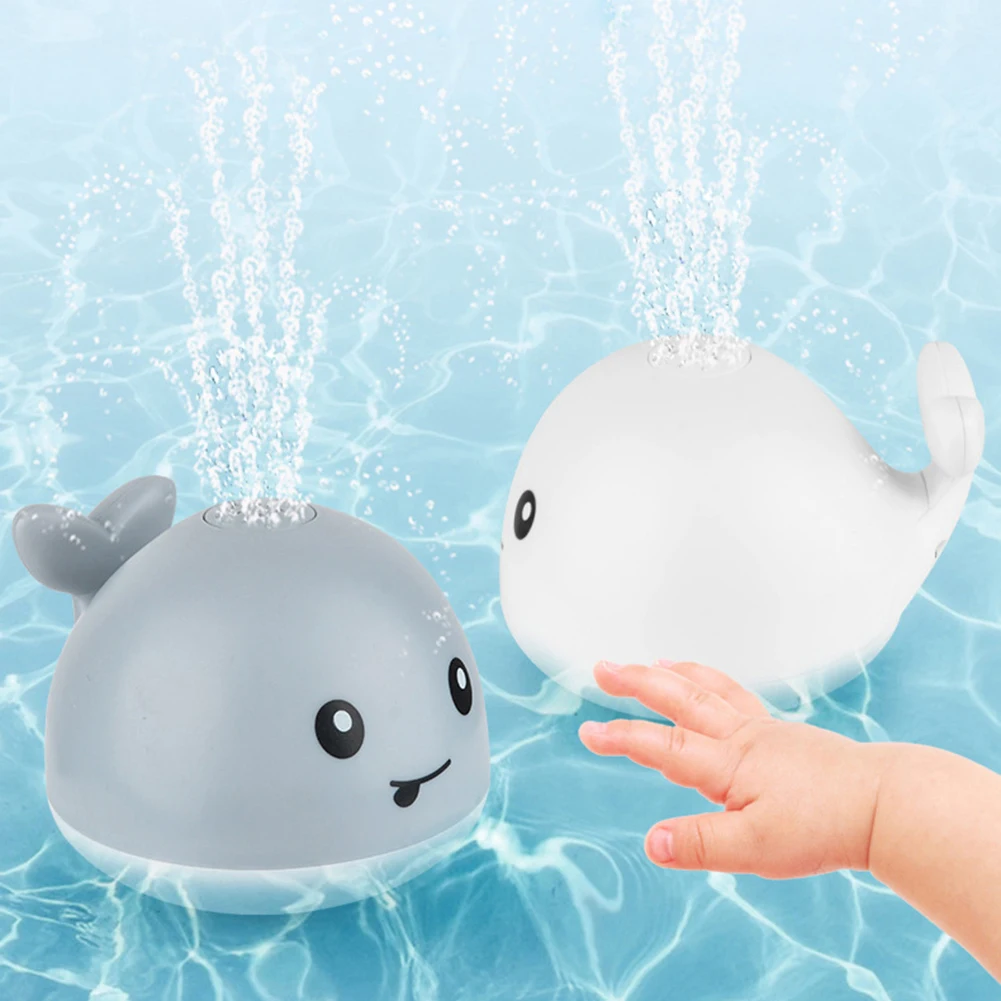 

Детские Игрушки для ванны, спрей для водяного душа, бассейн для купания, игрушки для детей, электрический шар для ванны Кита светильник кой, ...