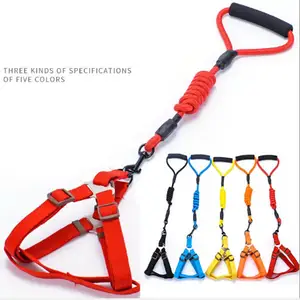 Нейлоновый Поводок для собак без тяги регулируемый поводок для собаки жилет классический поводок для бега ремень для маленьких и средних собак