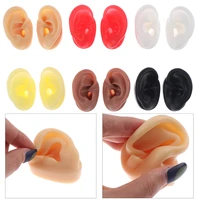 1pcs silicone ear model practice piercing tools ear stud display tool body jewelry hot