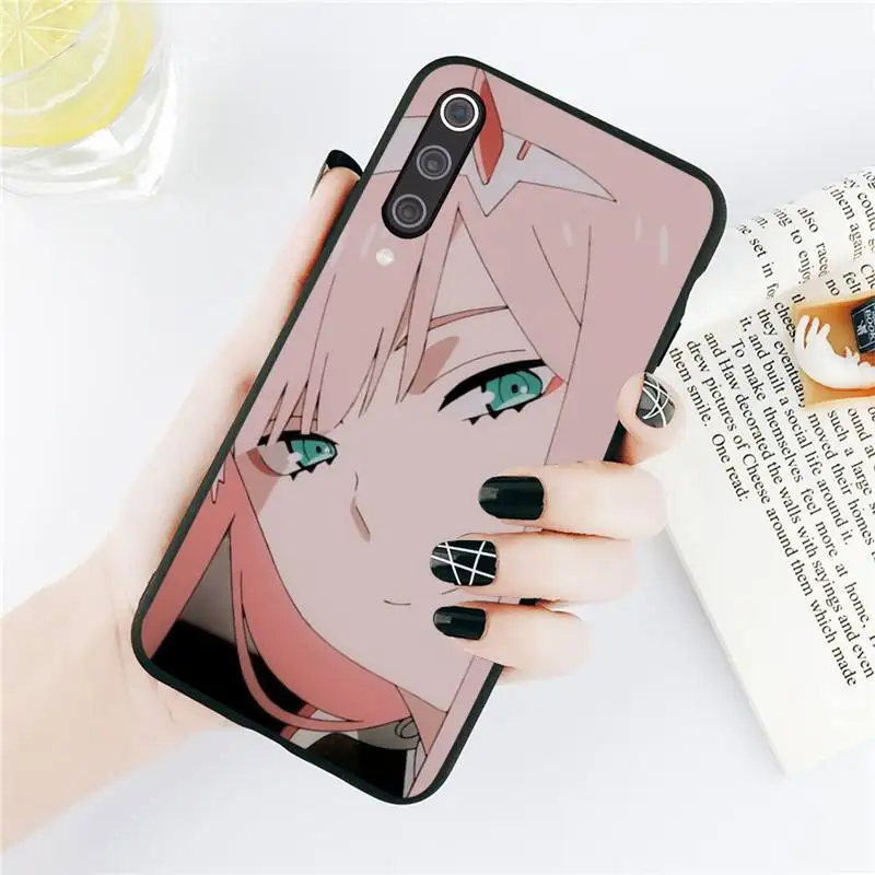 

Anime Darling in the Franxx ZERO TWO Phone Case For Xiaomi Redmi note 7 8 9 t max3 s 10 pro lite Luxury brand shell funda coque