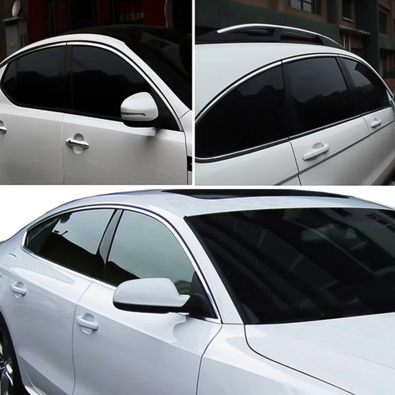 

300cmx50cm Black Car Window Foils Tint Tinting Film Roll Car Auto Home Window Glass Summer Solar UV Protector Sticker Film