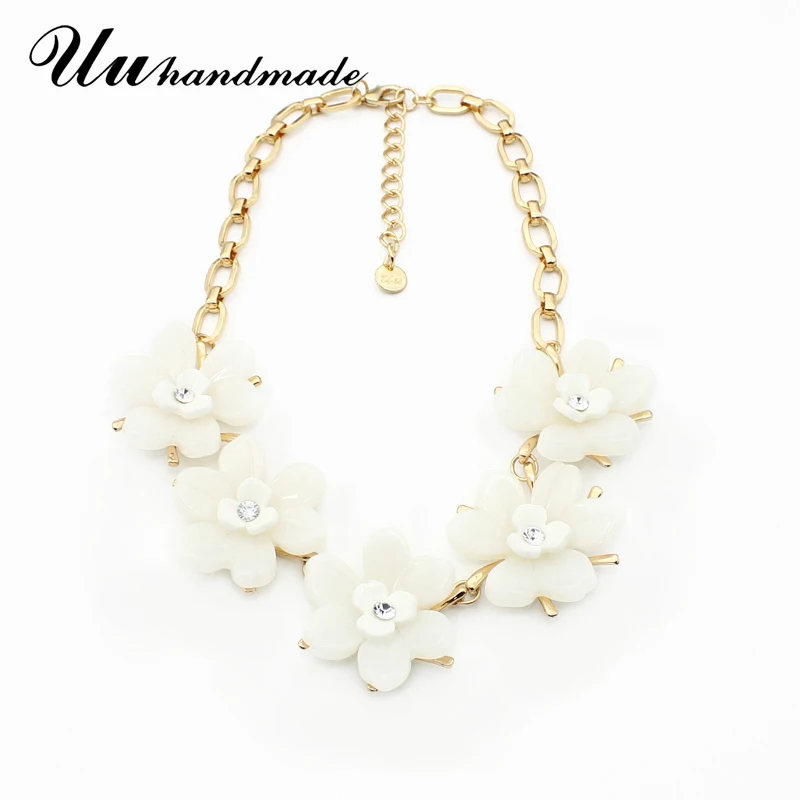 Массивное цветочное ожерелье Женская винтажная Бохо Макси подвеска чокер