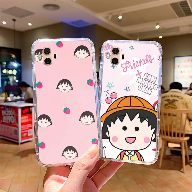 

Cartoon Chibi Maruko Chan Phone Case For Samsung s7 s8 s9 s10 s20 s4 s5 s6 A51 A71 A21 plus lite ultra Cover Fundas Coque