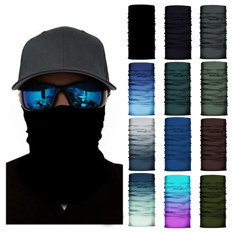 

Cycling Mask Ice Silk Scarf Cycling Bandana Anti-UV Windproof Neck Gaiter Cover Hiking Camping Hunting Running Camouflage Mask