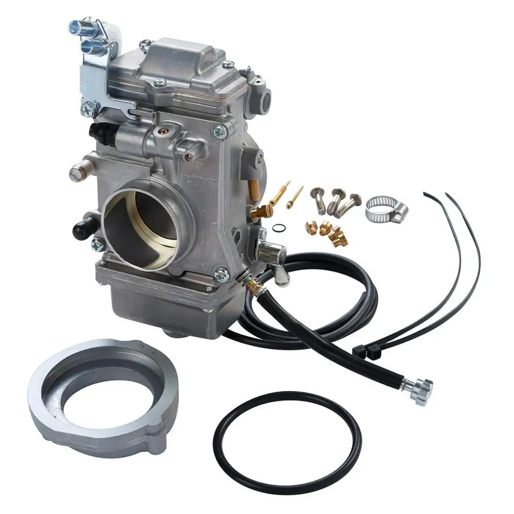 

Motorcycle 45mm Smoothbore Carburetor For Harley EVO Twin Cam Electra Glide FLH FLHS FLHTC