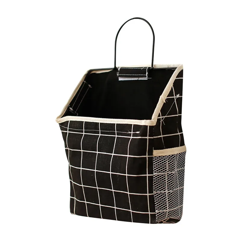 Настенная сумка для хранения книжного журнала мобильный телефон с крюком