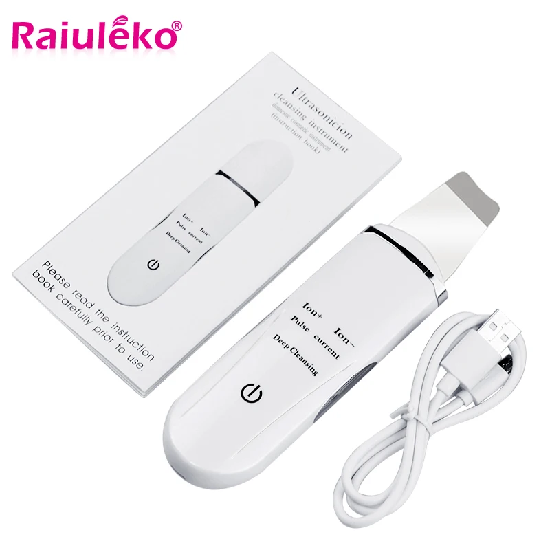 Ультразвуковой скребок для кожи лица ультразвуковой очиститель пор Анионный