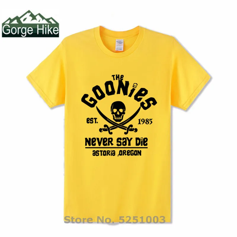Уличная одежда винтажные мужские футболки Goonies Of Astoria футболка с пиратским