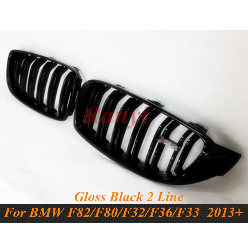 Передняя решетка радиатора M4 Gloss/матовый черный ABS для BMW 4 серии F32 F33 F36 F82 F83 F80 M3 420d