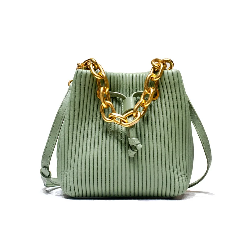 

Bucket bag female bag 2020 new youth simple fashion portable fold messenger bag handbag shoulder bag 2020 crossbody bag