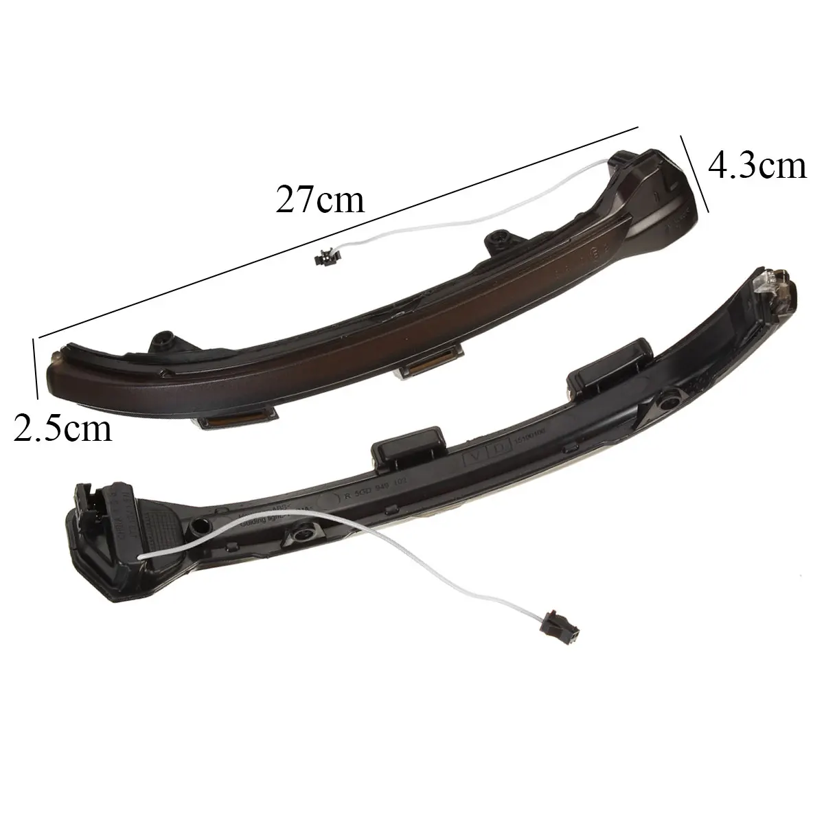 

New 2pcs Dynamic Blinker LED Turn Signal Light Side Mirror Indicator for VW Golf 7 MK7 7.5 GTI R Sportsvan Touran L II