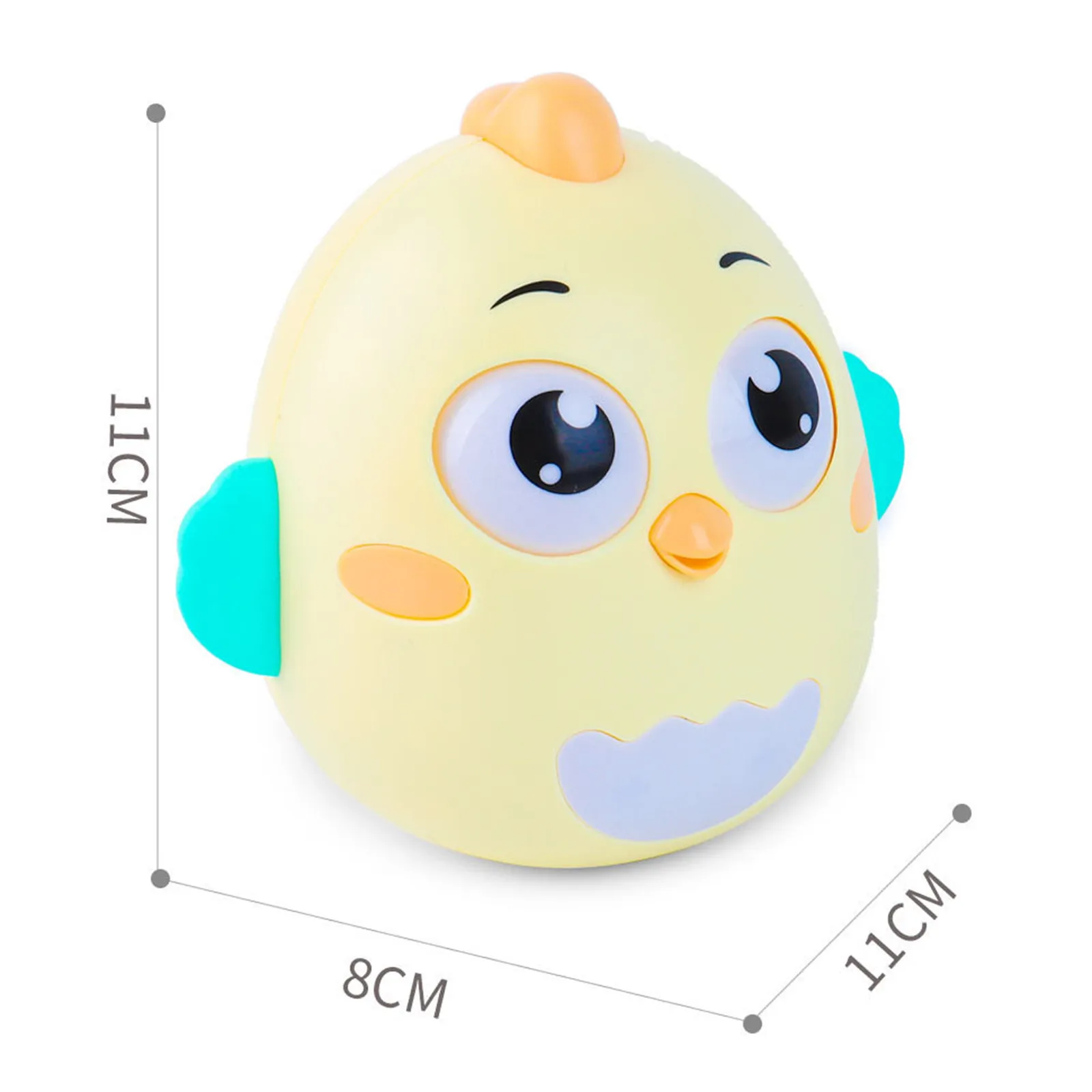 

New Cute Baby Infant Toys Lovevery Chick Wobbler Baby Tumbler Toys Rattles Gifts For 6 12 18 Month Old Boys