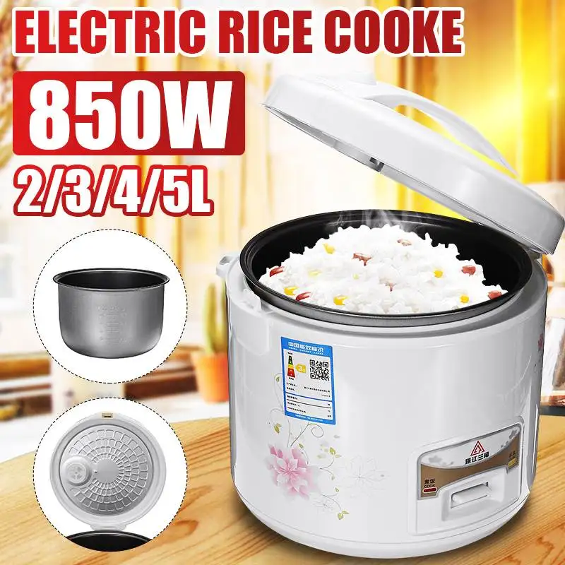 

850W 2/3/4/5L Electric Rice Cooker Electric Cooking Machine Household Kitchen Cooker 4-5 People Non-stick Electric Rice Cooker