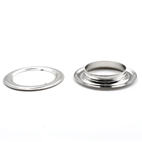 25mm 20mm 14mm 10mm 5mm 3 5mm 200 sets of eyelets each size silver metal eyelets iron material