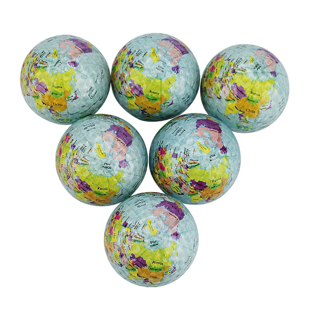 Бесплатная доставка 3 шт./лот шары карты Цветные мячи для гольфа тренировочные