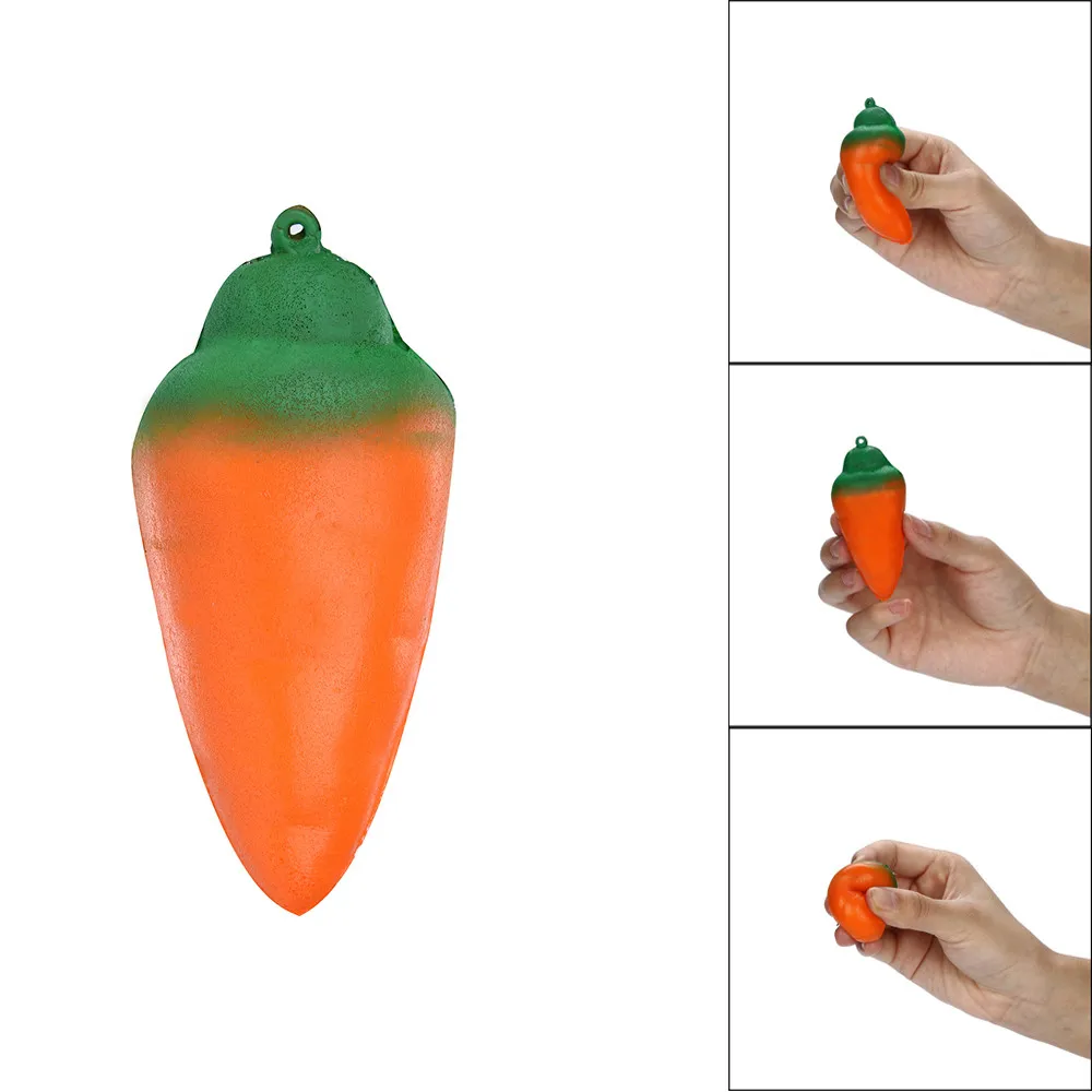 

Fidget Toys Squishies Cute Simulation Carrot Scented Slow Rising Squeeze Squishy Toys Soft Stress Reliever Anxiety Toys Gift Y*