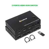 hdmi 2 0 kvm switch with audio 2 ports 2 in 1 out sharing 2 usb devices switch switcher for pc computer printer keyboard mouse