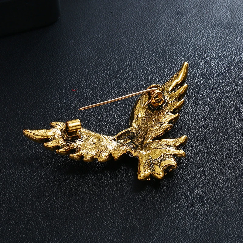1 шт. Винтажная брошь в форме орла для костюма аксессуары одежды | Дом и сад