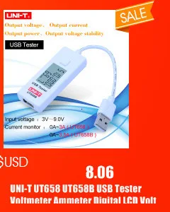 UNI-T UT13A/B ручной детекторы напряжения переменного тока 24V~ 1000 V 50/60Hz вольт тестер ручка регулируемая чувствительность(Высокочувствительный