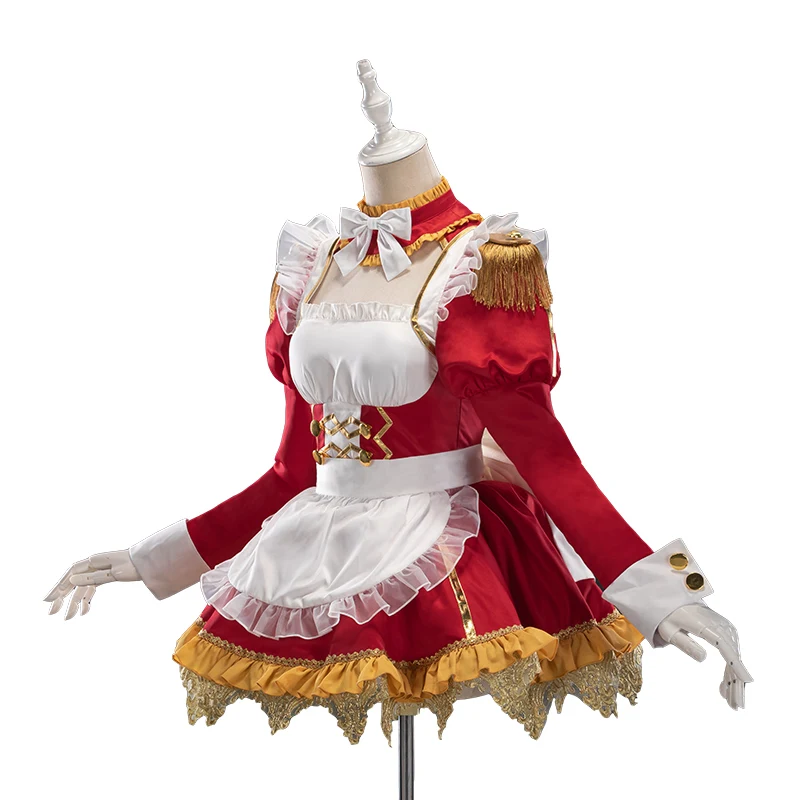 Аниме Fate Grand Order FGO Nero платье горничной/наряд прекрасная сексуальная униформа косплей Женский костюм на Хеллоуин новинка