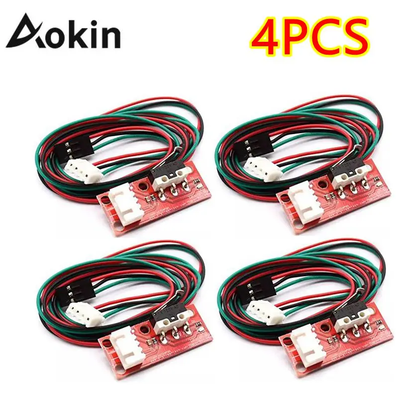 Концевой выключатель Aokin для 3D принтера Arduino концевой + кабель механический платы
