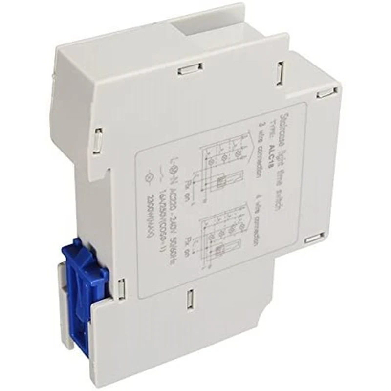ALC18 Din Rail Staircase Lighting Timer Switch Relay 220VAC 16A Used for Corridor Mechanical | Обустройство дома