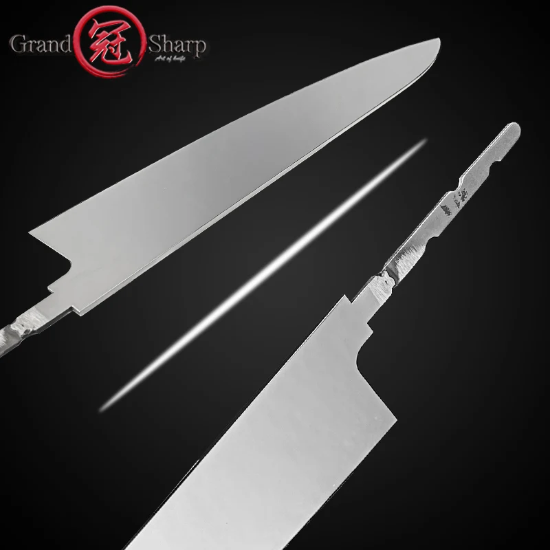 Нож с чистым лезвием сделай сам кухонный нож 440C лезвие из нержавеющей стали