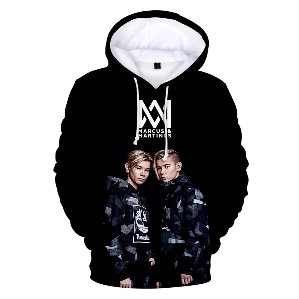 

Marcus and Martinus 3D Hoodies Women/Men Fashion Sweatshirts Hip Hop Long Sleeve Harajuku Hoodie 3D Male Sweatshirts Oversized