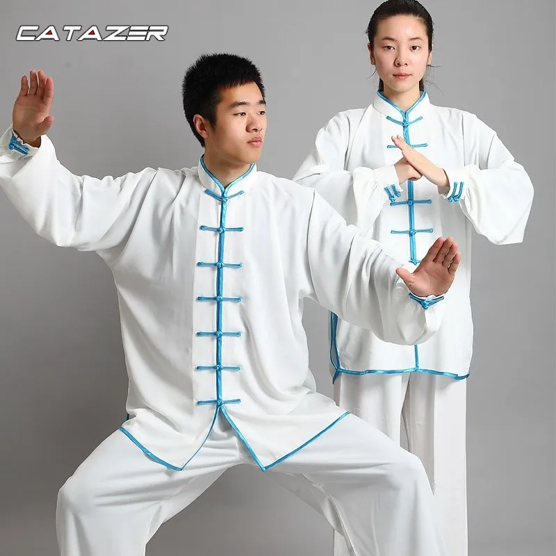 

Популярная синтетическая Униформа Тай Чи, костюм кунг-фу из ушу, боевые искусства, наборы крыльев Кун
