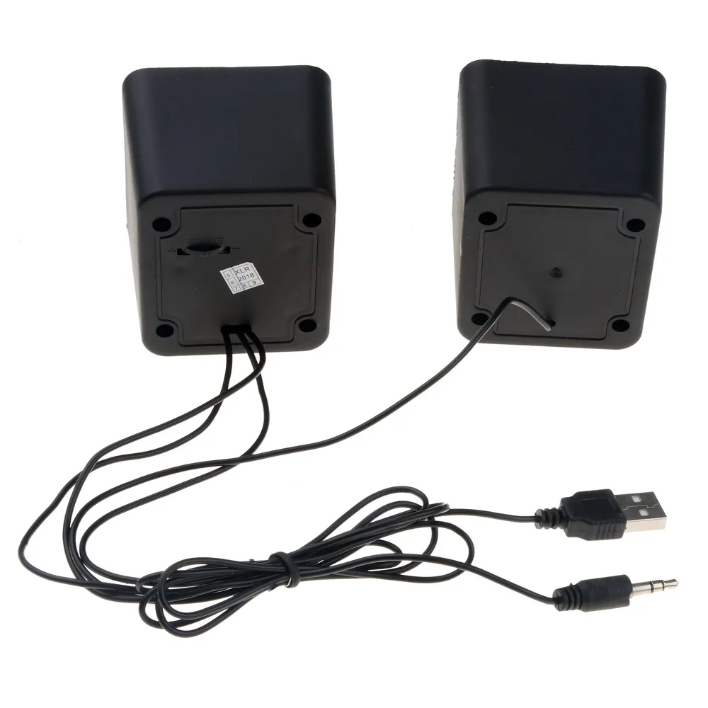 USB проводной мини динамик Kebidu компьютерные колонки бас стерео музыкальный плеер