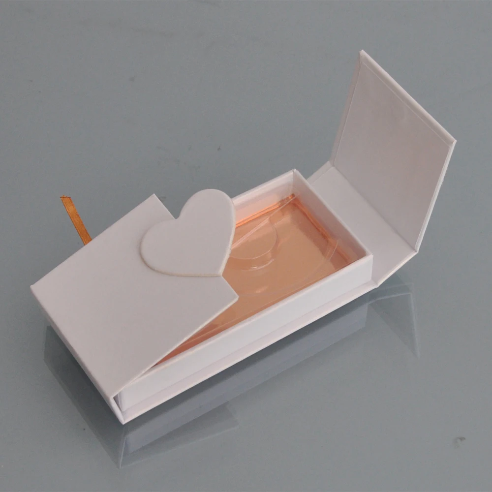 

10/30/50/100pack Wholesale Eyelash Packaging Box Lash Boxes Package Custom Book style Dark Pink Faux Cils Storage Case Vendors